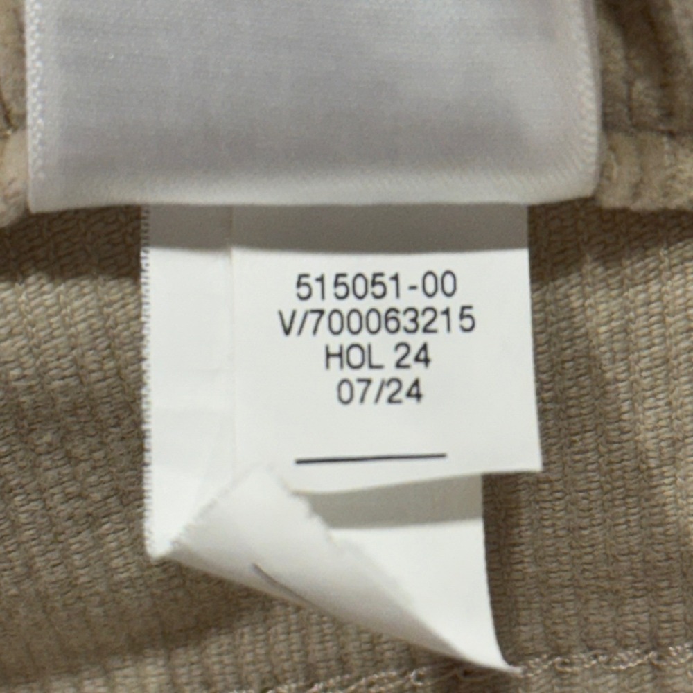 Banana Republic Petite Corduroy Pants Size 28P – Beige Straight Crop - Picture 8 of 8
